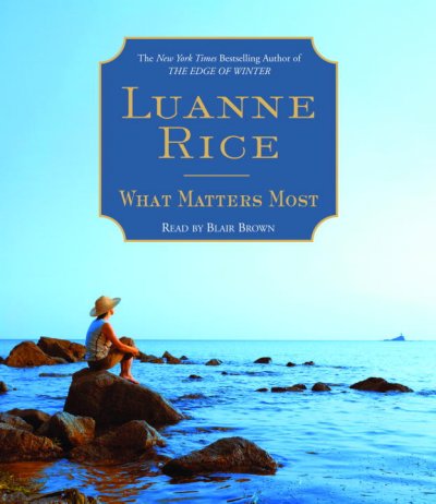 What matters most [sound recording] / Luanne Rice.